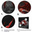 «Red Deepsea Crab» en rouge et noir VI - 3 pièces sur toile-306720056-306720058