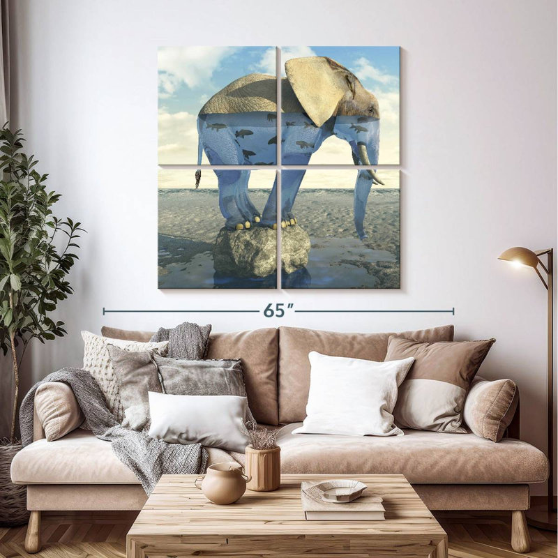Brampt Drinking Problem, 45" H x 45" W