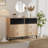 Cejas 46.3" W 6-Drawer Bamboo Double Dresser-1304986951