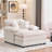 Danicah 46.9-Inch Wide Single Sofa, Comfort Upholstered Recliner with Ottoman-2090814884