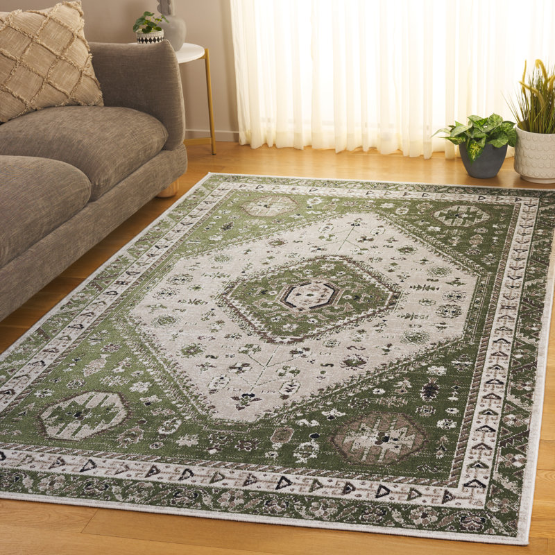 Tapis oriental lavable à la machine Bayside 118 Performance, Rectangle 5 pi 3 po x 7 pi 6 po