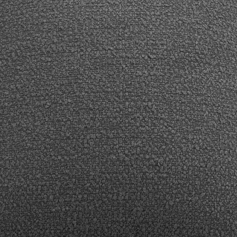 Repose-pieds Scroll Puff Titane - Barbet chocolat / naturel, Noir