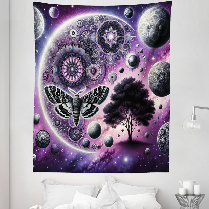 Tapisserie en microfibre, H 88 po x l 68 po