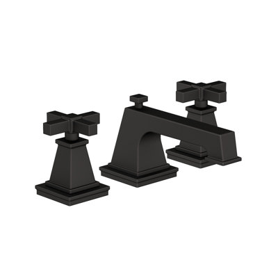 Malvina Widespread Bathroom Faucet with Drain Assembly