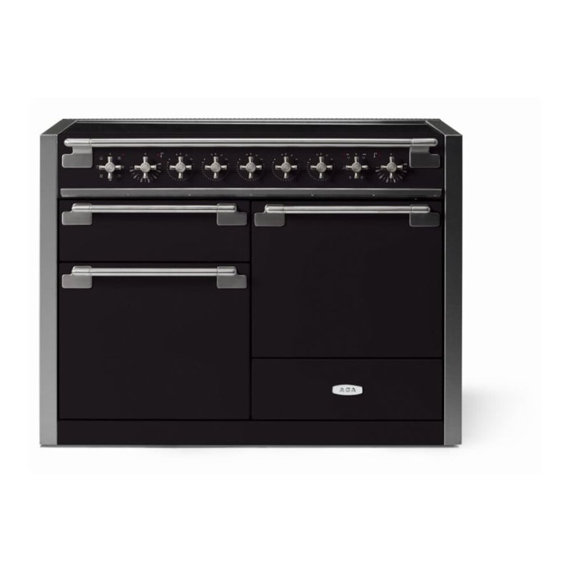 Elise 48" 6 Cubic Feet Induction Freestanding Convection Range, Matte Black