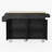 Solid Wood Rolling Kitchen Island, Large Kitchen Cart with Drop Leaf Breakfast Bar, Mobile Storage Island with 2 Cabinets, 2 Drawers, Spice Rack & Locking Casters-1576386068