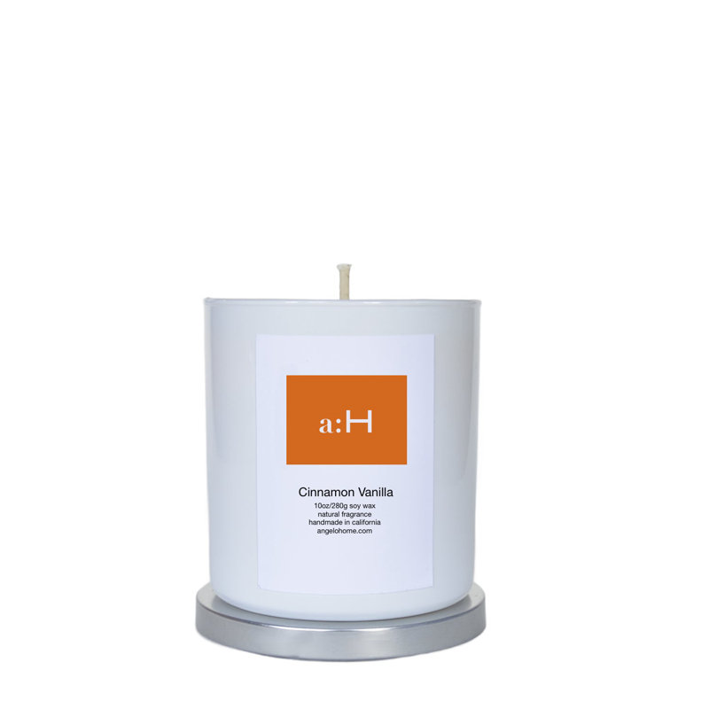 A: H bougie cannelle et vanille, 1