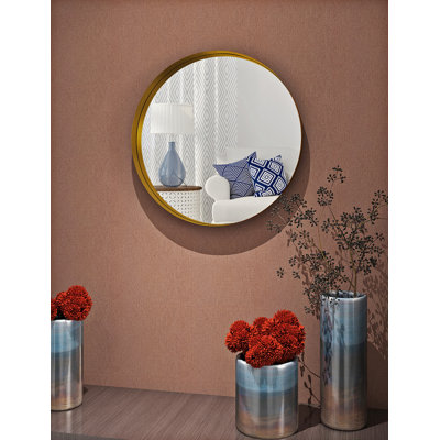 Miroir de salle de bain rond