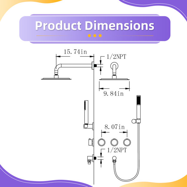 Dimensions du produit