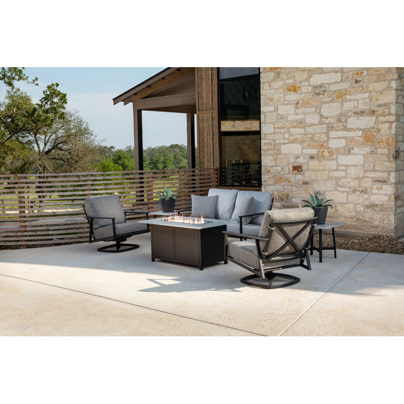 Marin Outdoor 2 - Seat, Copper Creek, Flagship Stone Sunbrella®