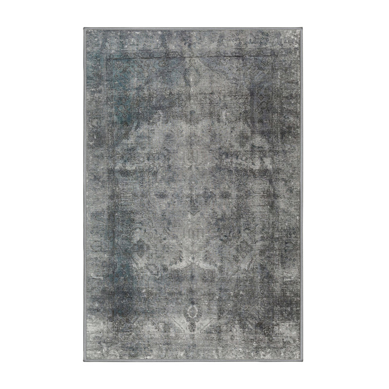 Oriental Indoor Rug, Rectangle 4' x 6'