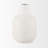 Donzel White W/ Black Speckles Tall Vase