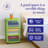 Homz 3 Drawer Medium Storage Container Tower, Clear Drawers/Lime Frame (2 Pack)