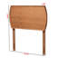 Tête de lit simple en bois au fini chêne rustique Raya, H 49,82 po x l 42,43 po x P 0,58 po-1107445360