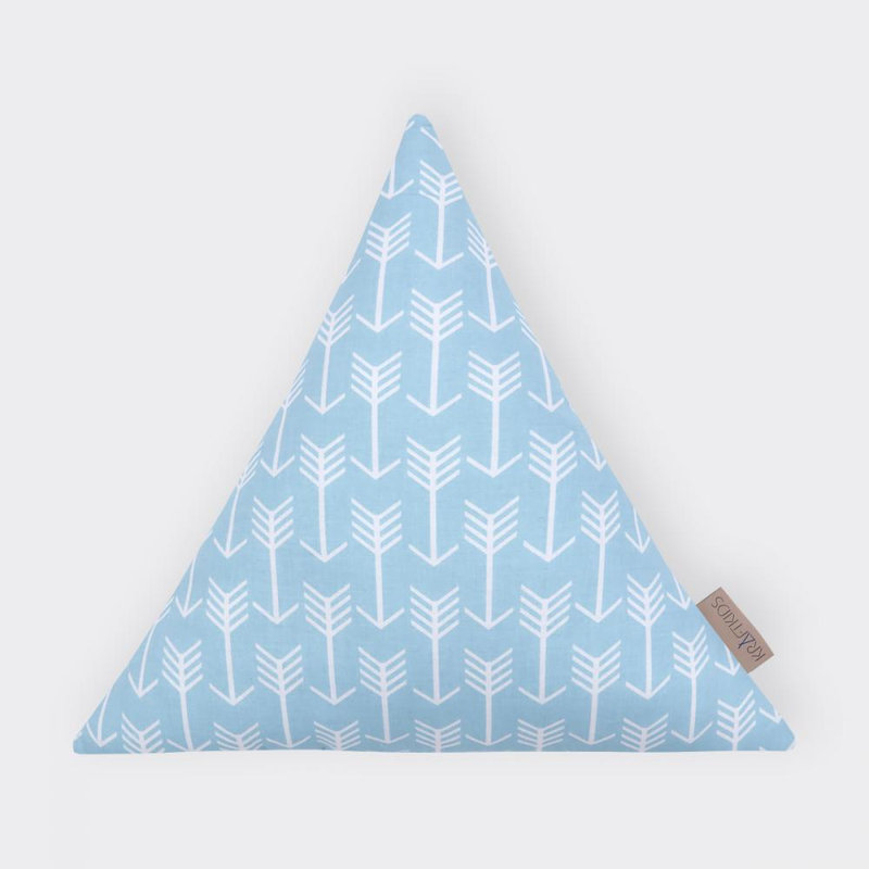Weiße Pfeile Geometric Novelty Throw Cushion