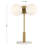 Turin 3-Light Table Lamp by Dann Foley