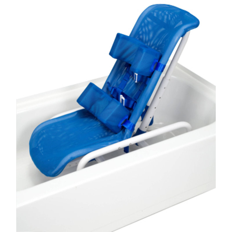 Reclining Bath Chair With Safety Harness (small To 100 Lbs.)