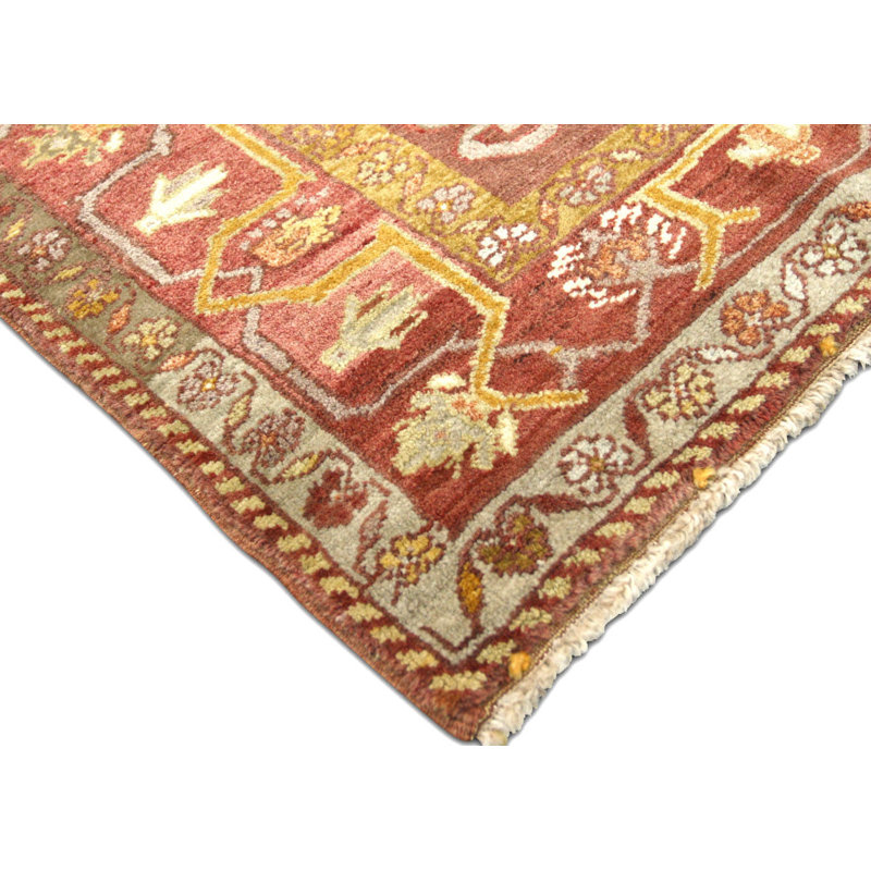 One-of-a-Kind 4'4" X 6'4" 1960s Wool Area Rug in