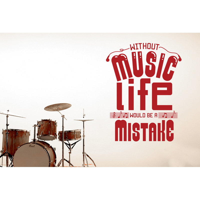 Wall Decal, Dark Red