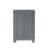 Grey Tv Stand For 65 Inch Tv With Glass Cabinet & Cord Management