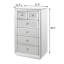 Commode décorative à 6 tiroirs Kehila