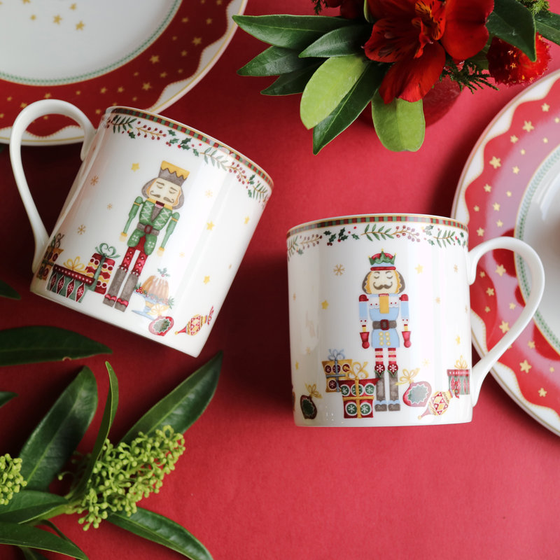 Bone China Coffee Mug, 4