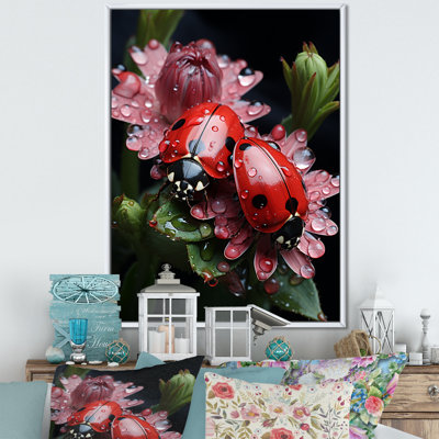" Tiny Ladybug Garden Guardians I "