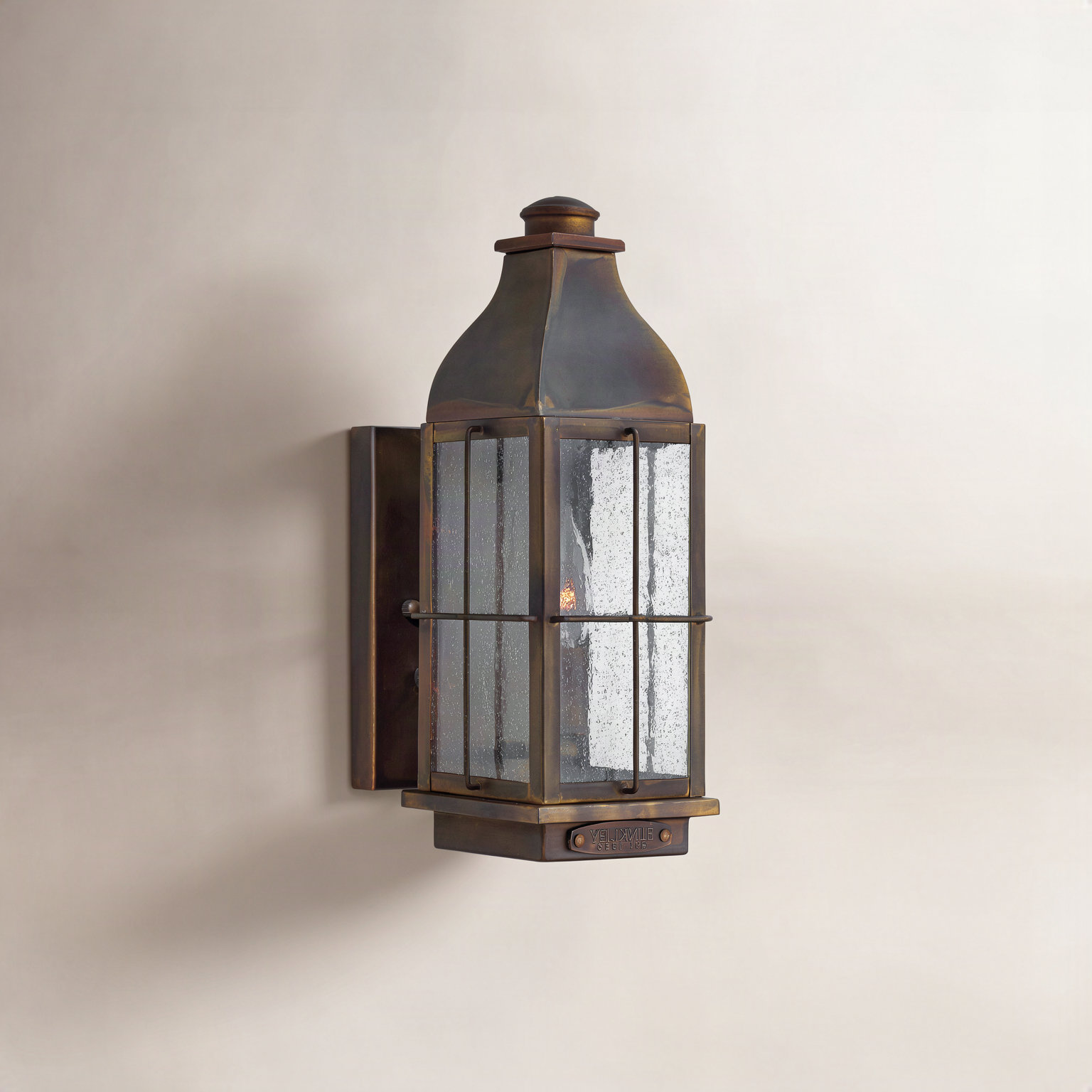 Bingham Outdoor Wall Lantern, Sienna, Yes