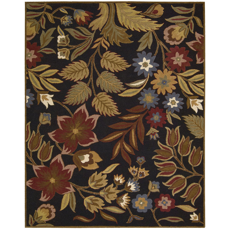 Cottesloe Wool Floral Indoor Rug