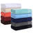 Arbois Turkish Cotton 6 Piece Herringbone Solid Medium Weight Towel Set-81245241