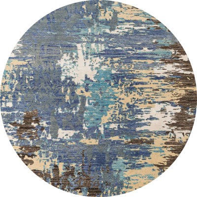 Tapis abstrait moderne 5086