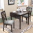 29"- 45" Extendable Dining Table for 4, Folding Kitchen Table-1540619788