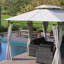Outsunny 3 x 4m Garden Gazebo with Sides Double Roof-391253357