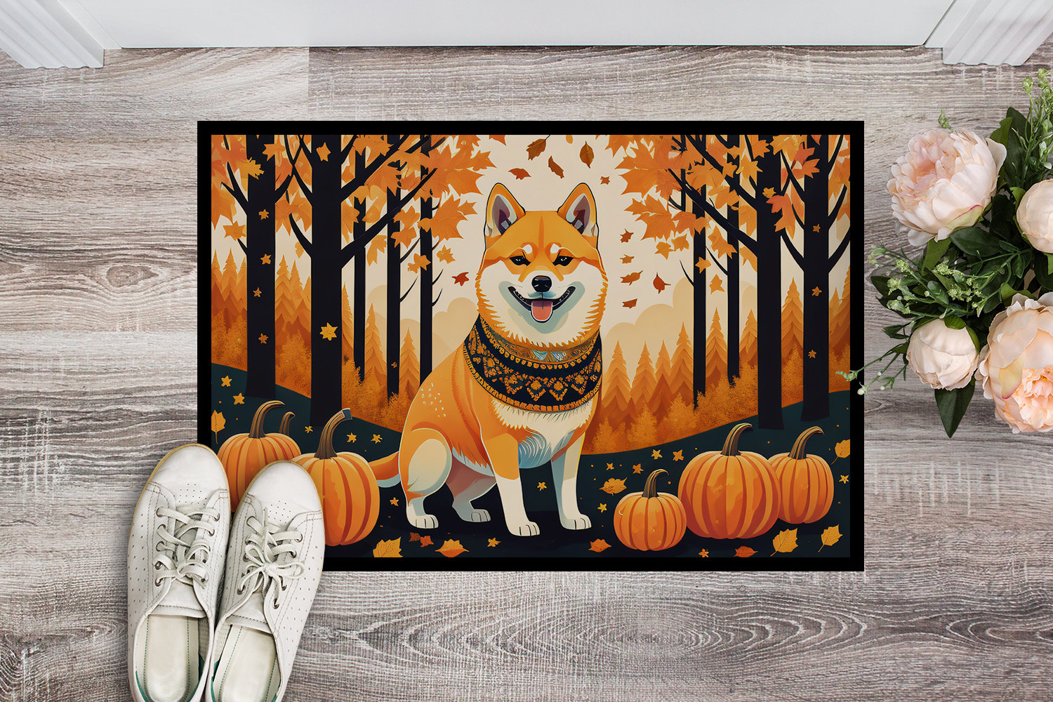 Calloway Mills Hello Pumpkin Doormat, 24 x 48