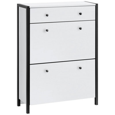 16 Pair Shoe Storage Cabinet