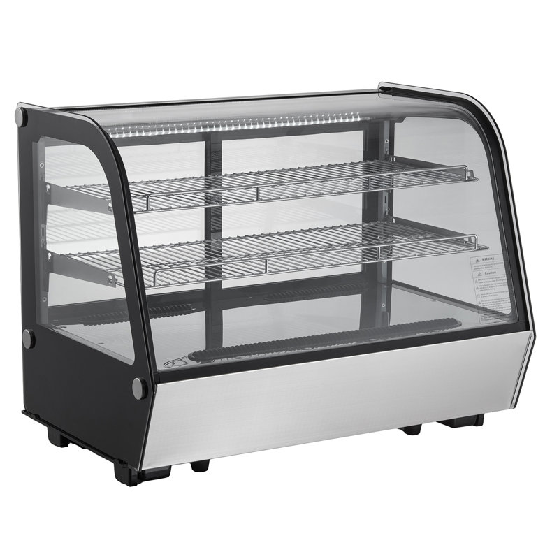 Vitrine réfrigérée Vitrine de réfrigérateur de boulangerie 5 pieds cubes / 146L 2 niveaux