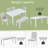 6 Pieces Dining Table Sets