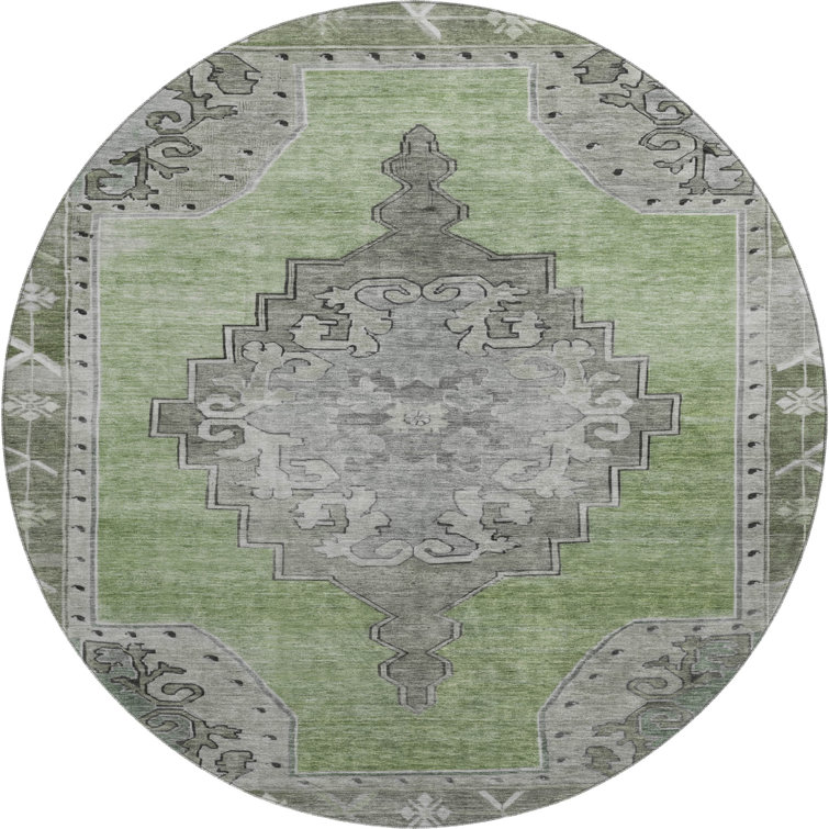 Premium Machine Washable Lubbers AMF1731 Global Rug