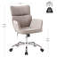 Chaise de travail pivotante en similicuir Caylin-1664664496