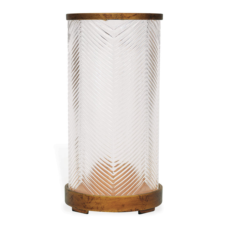 Grand ouragan en verre et métal Westwood, Doré d'Angleterre
