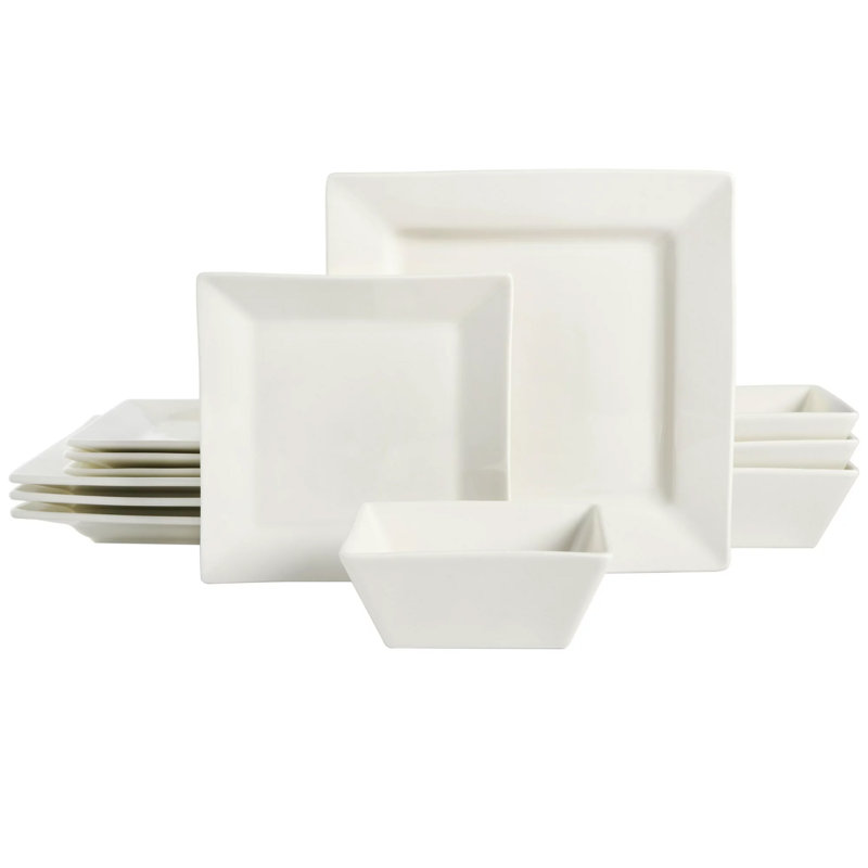 Egeo Piece Ceramic Dinnerware Set - Service for 4