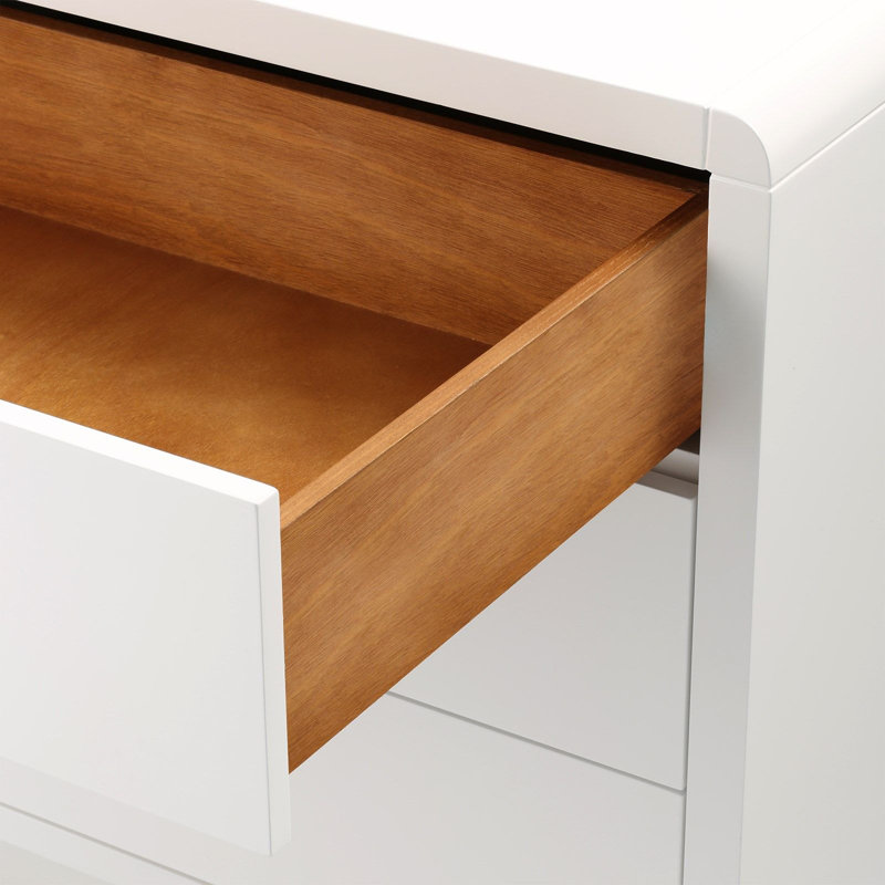 Bryant 3 - Drawer Nightstand, White