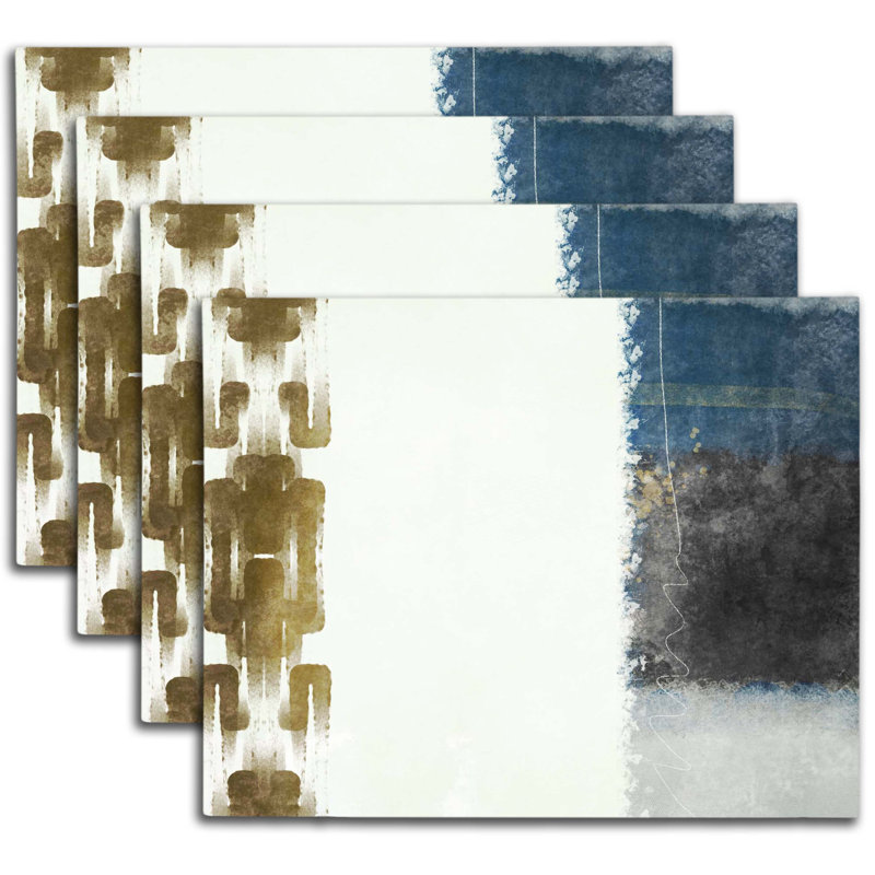 Napperon abstrait en polyester