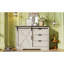 Armoire de rangement avec portes coulissantes silencieuses et trois tiroirs-775024021