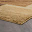 Tapis rouge / brun à motif abstrait Abercorn-21785716