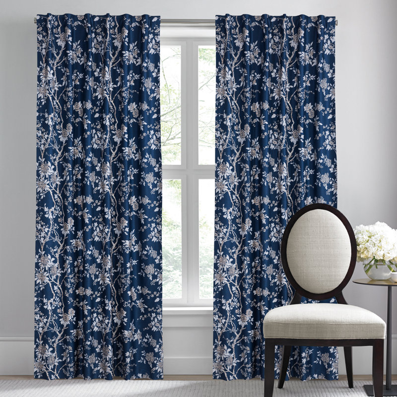 Rideaux occultant 100% coton Anzavia Luxury, l 52 po x L 96 po