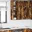 Vidaxl Hanging Cabinet With Storage Riga Old Wood 30 X 29.5 X 100 Cm-121217647-121217643