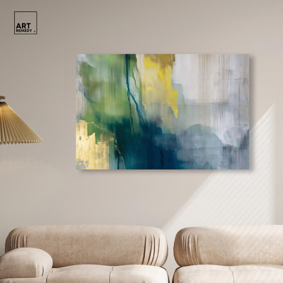 Whispers of Willow III Canvas Print Modern Wall Art by Art Remedy, Gallery Wrapped, 45 x 30