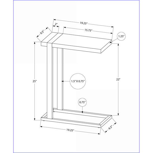 Dimensions du produit
