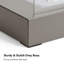Glass Bio-Ethanol Outdoor Tabletop Fireplace with Flame Guard